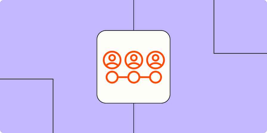 Hero image with an icon representing a sales pipeline