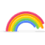 jumping rainbow emoji