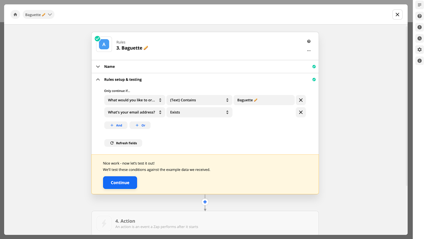 Zapier Path Rules