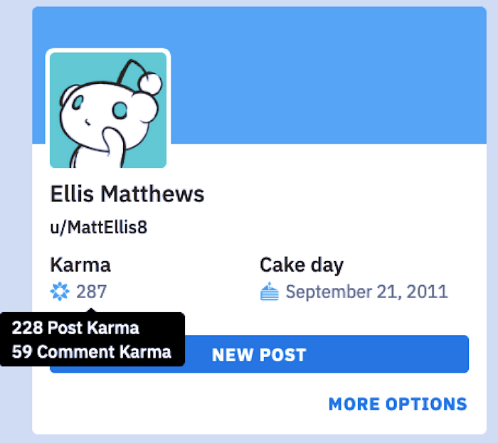 can't post on reddit without karma