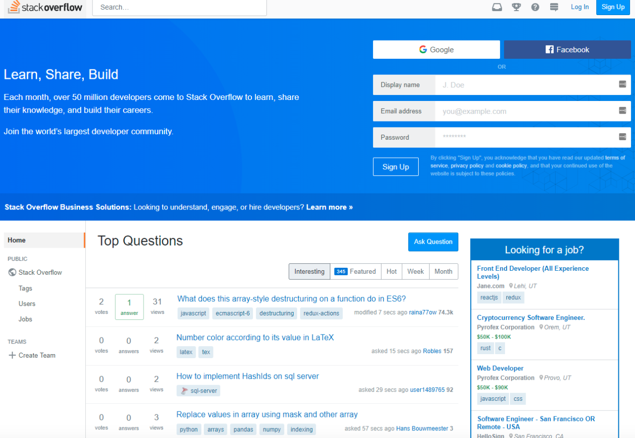 Stack Overflow