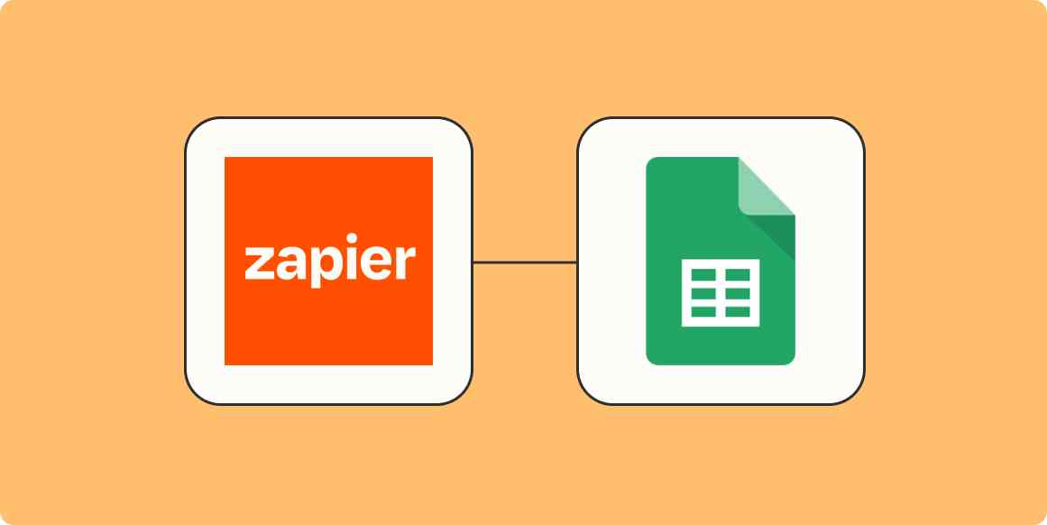 The logos for Zapier Chrome extension and Google Sheets.