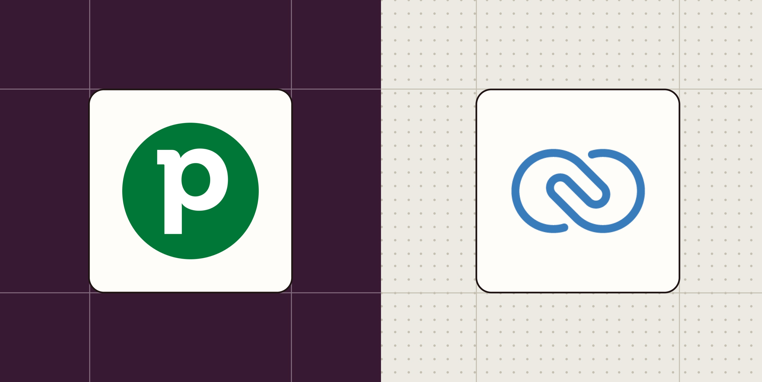 Hero image with the Pipedrive and Zoho logos