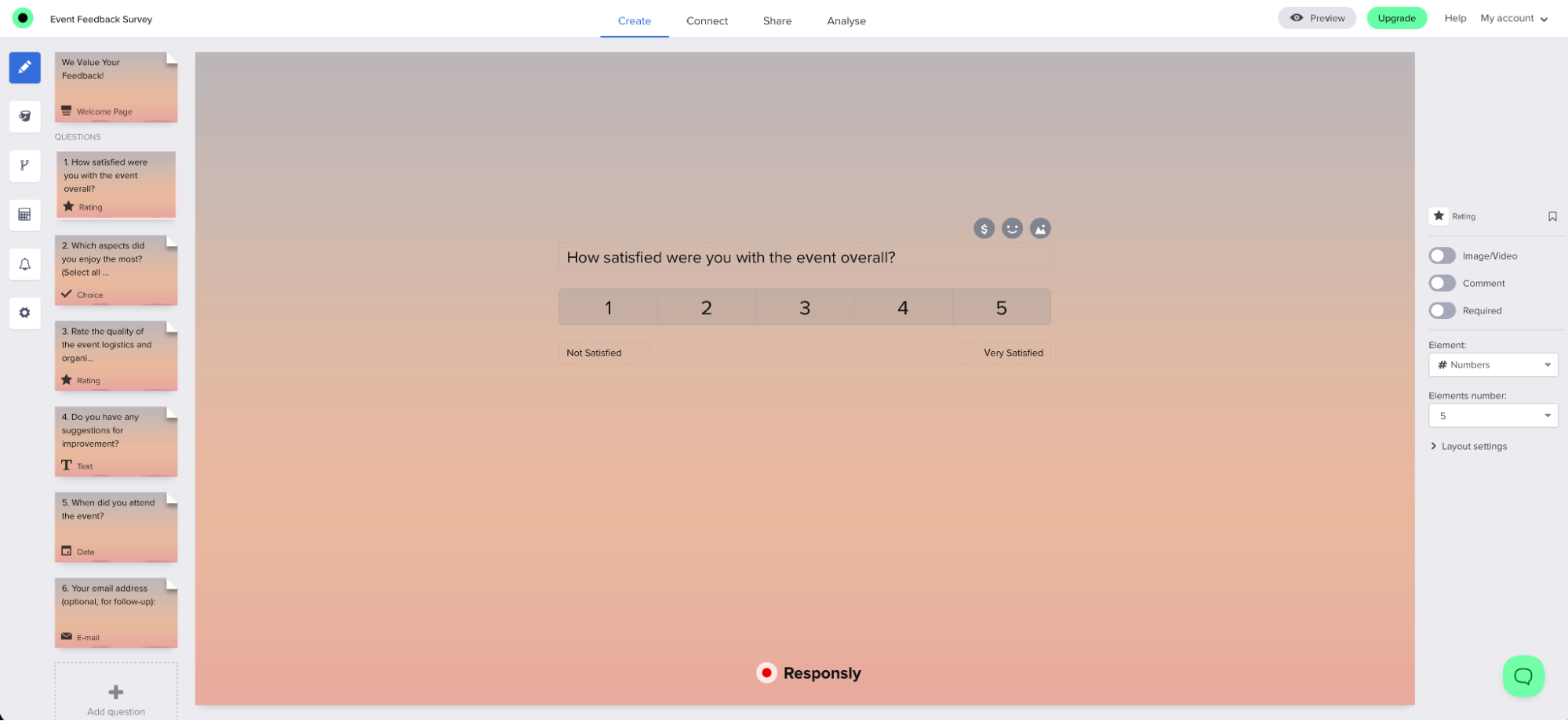Responsly, our pick for the best survey app for enterprise