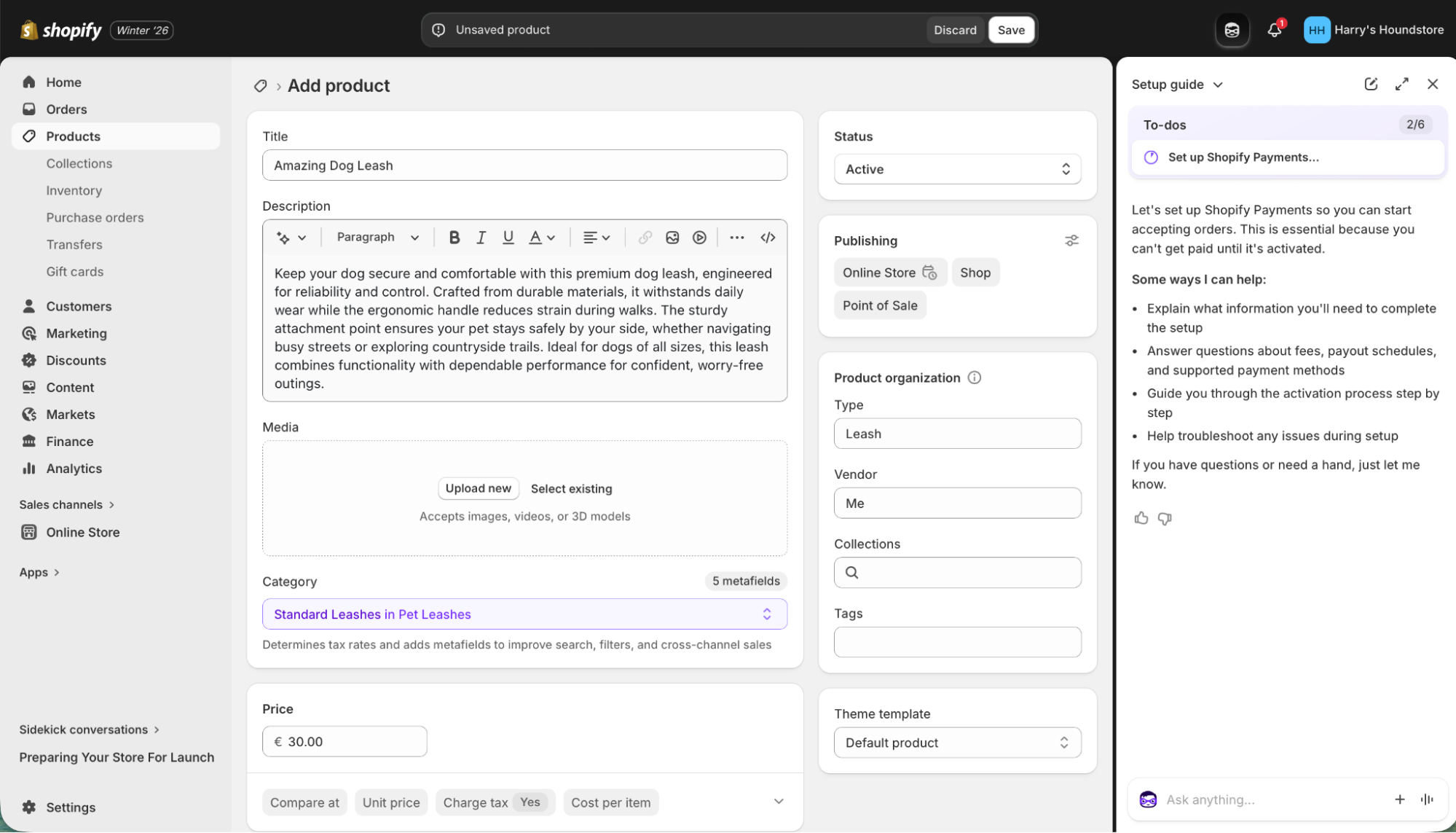 Shopify, our pick for the best eCommerce website building platform for getting up and running quickly