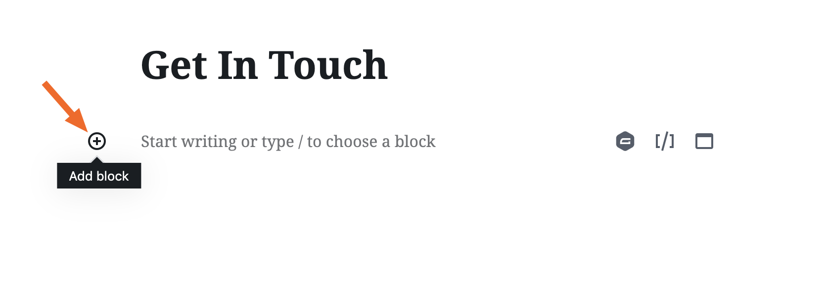 Add a new block in WordPress