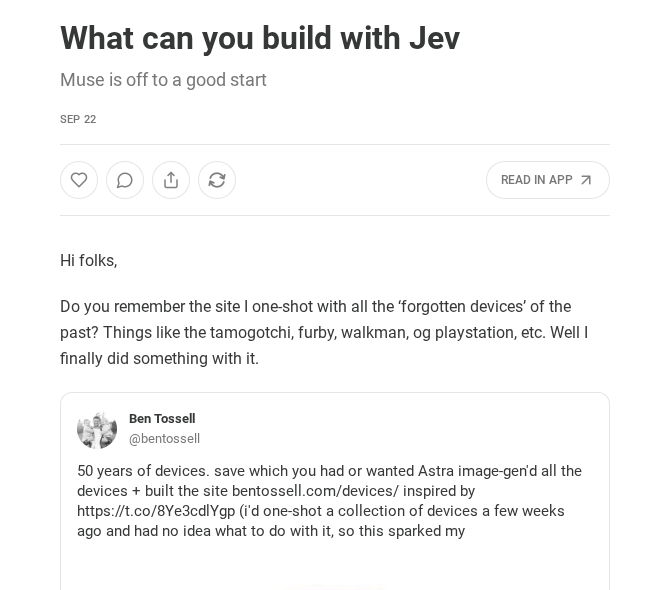 Ben's Bites, our pick for the best AI newsletter for builders and tinkerers