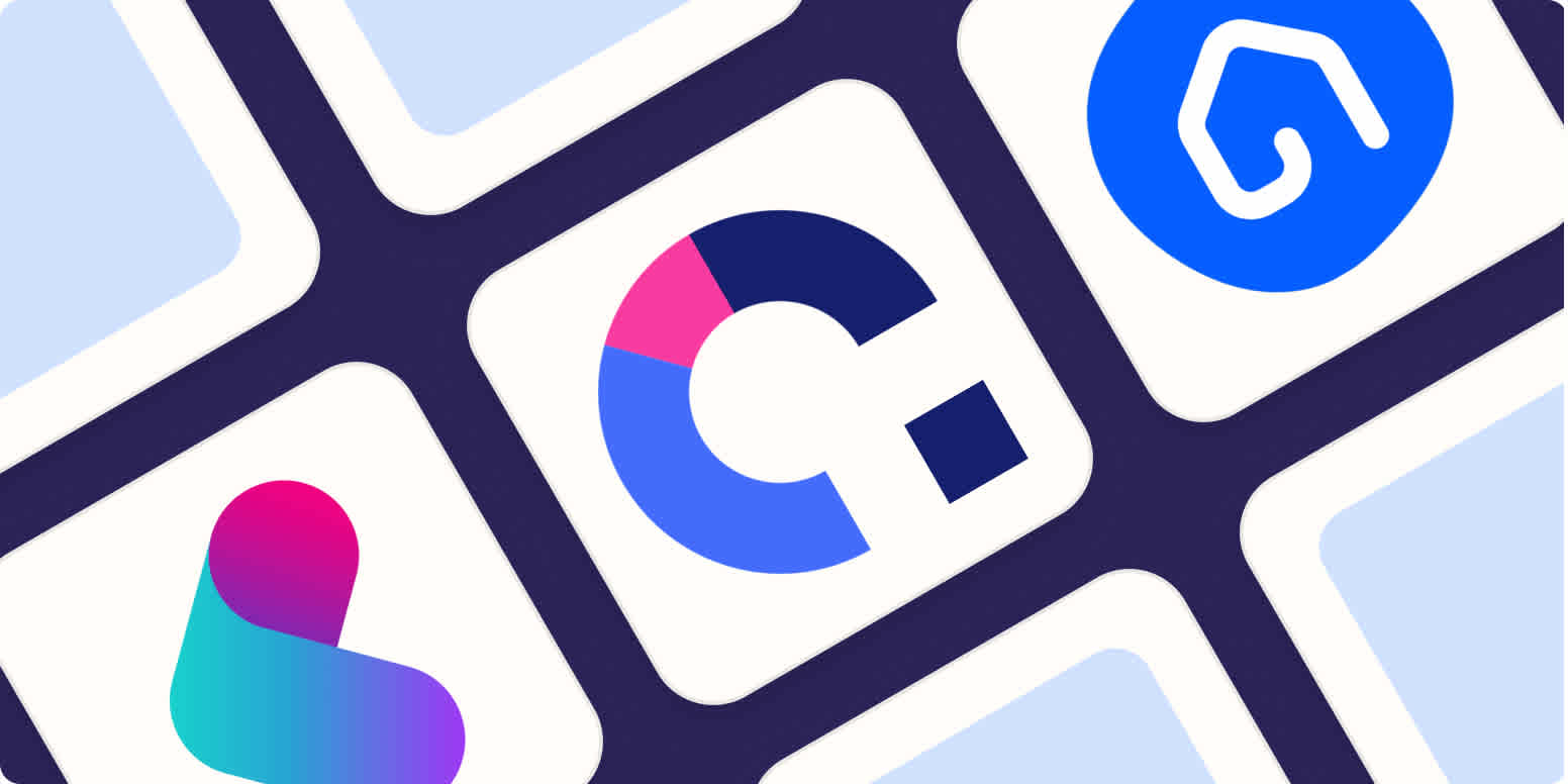 Image de héros avec les logos des meilleures appli d’intégration des employés