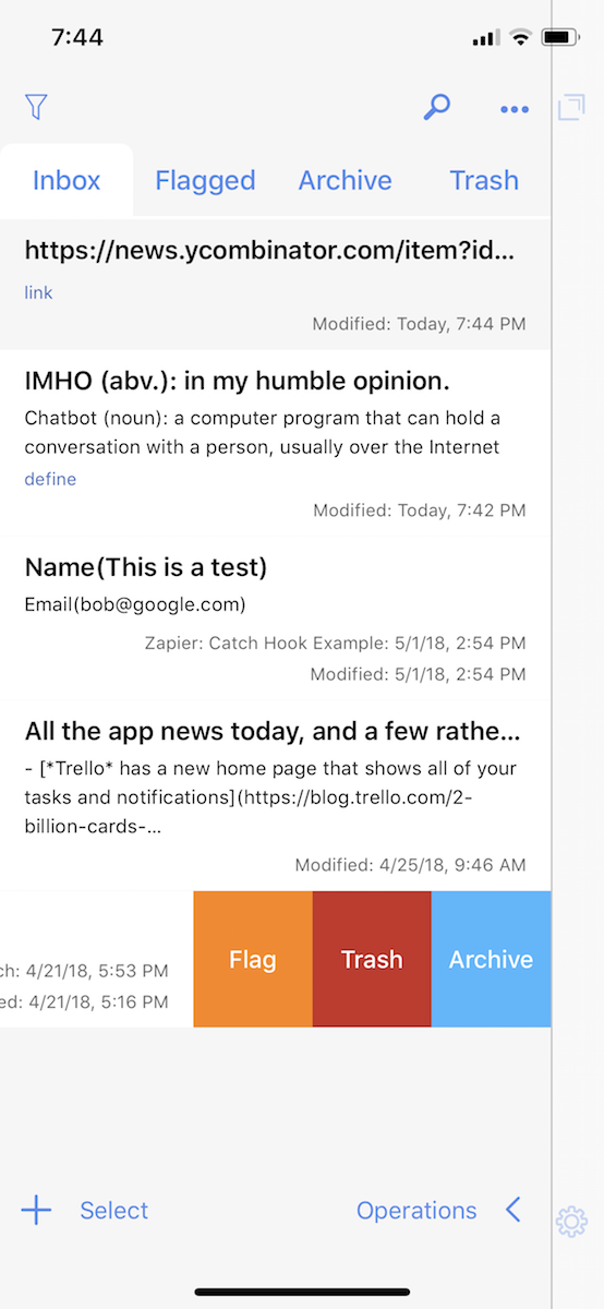 Drafts Inbox