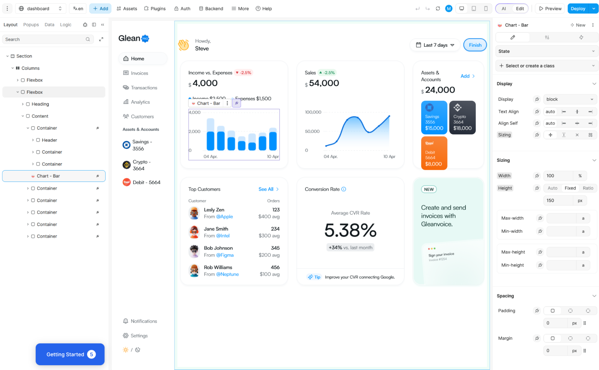 WeWeb and Xano, our pick for the best no-code app builders for modular, scalable apps