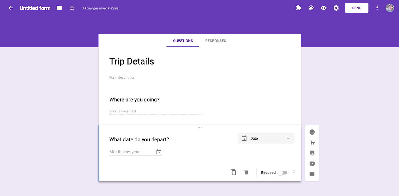 Google Form for Zapier