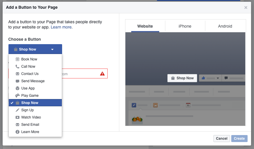 Facebook Store