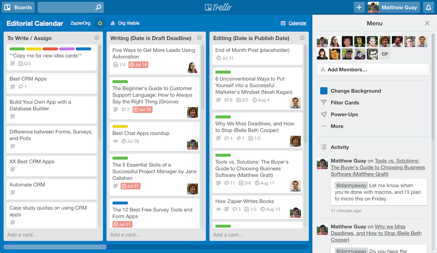 Stand Proud Trello link (May 2023)