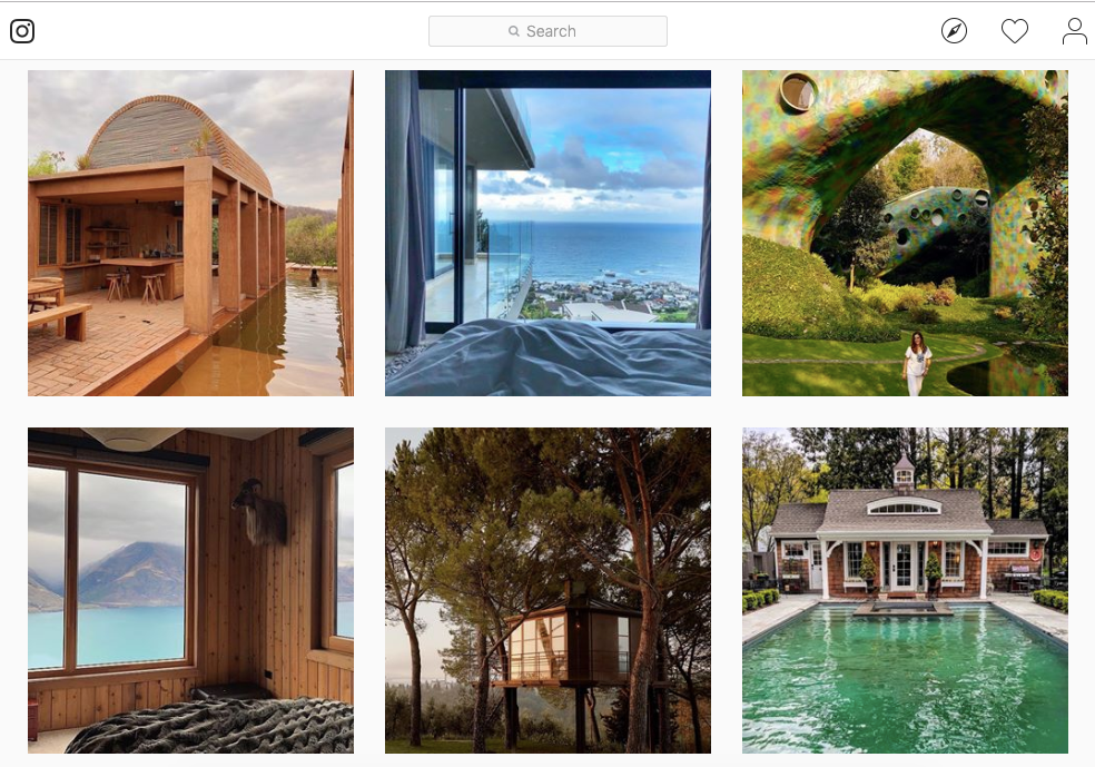 Instagram Airbnb photos