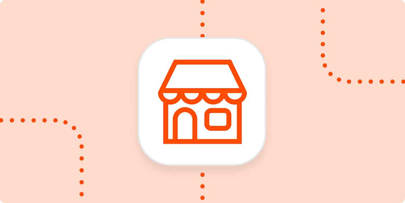 Hero image icon of a small business storefront