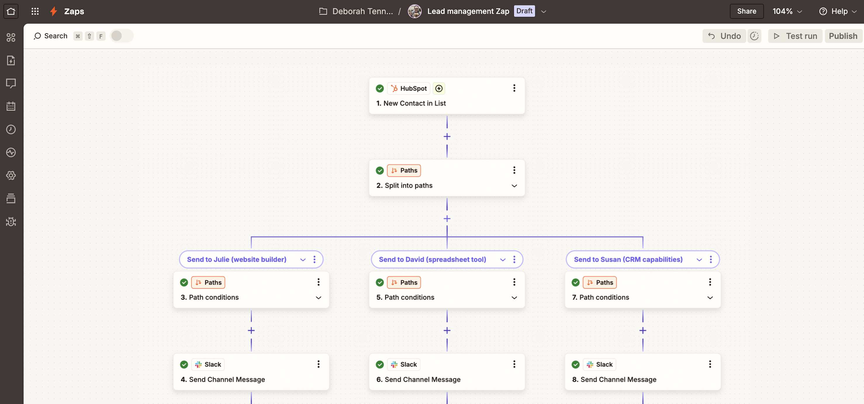 Zapier, our pick for the best marketing automation software for AI orchestration