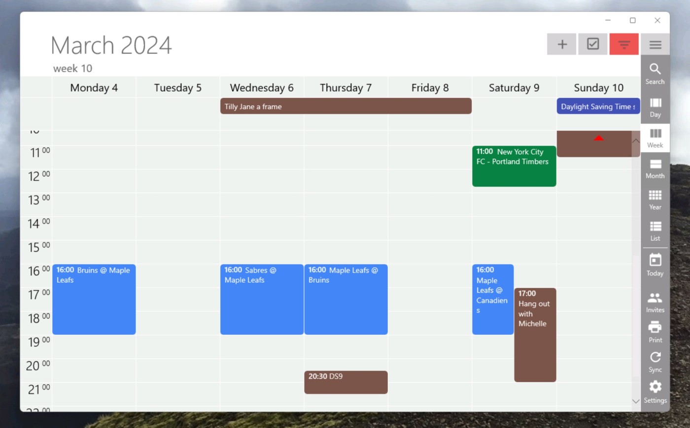 OneCalendar, our pick for the best Windows calendar for connecting to every platform on earth