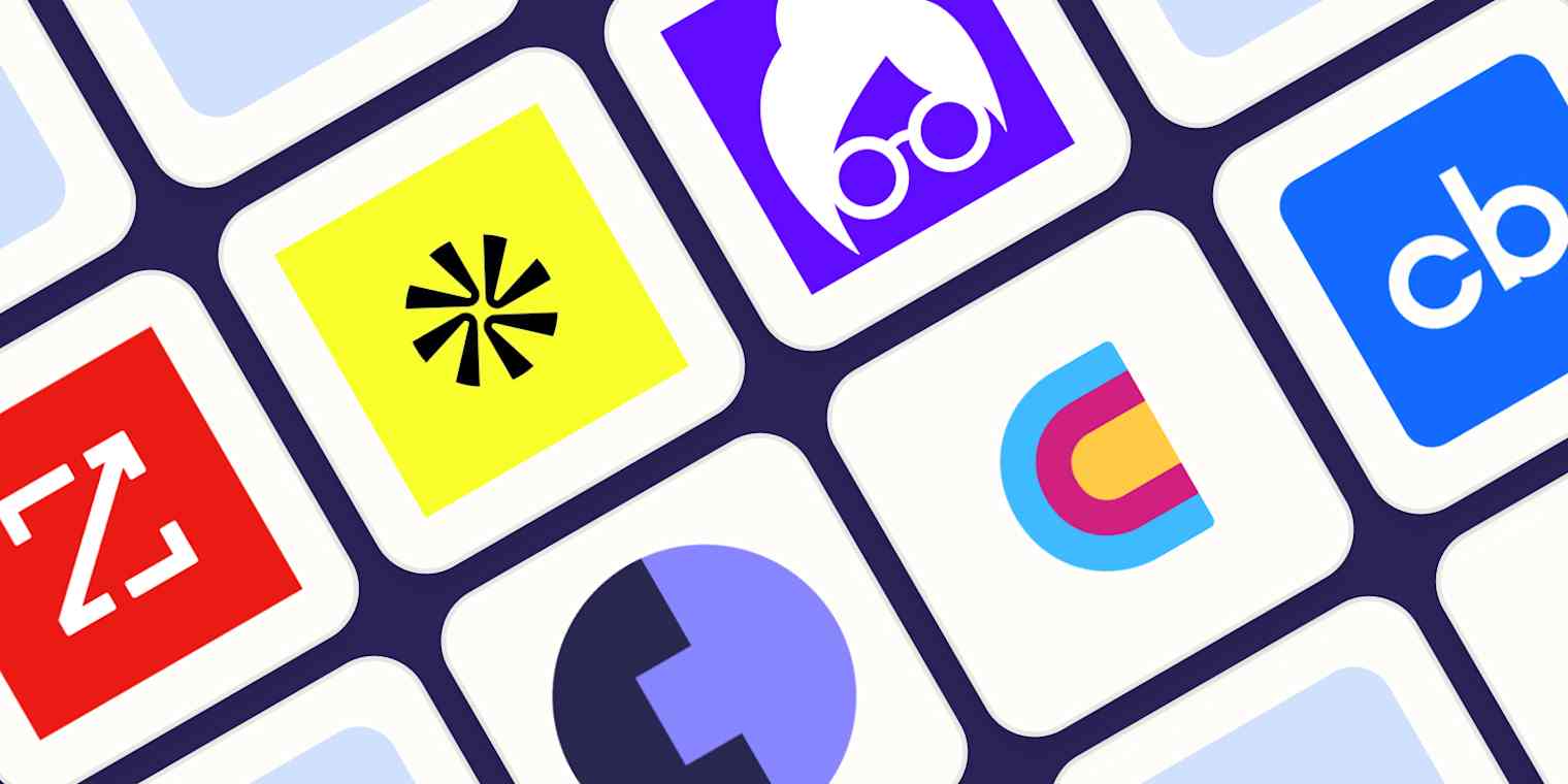 Hero image with the logos of the best data enrichment tools