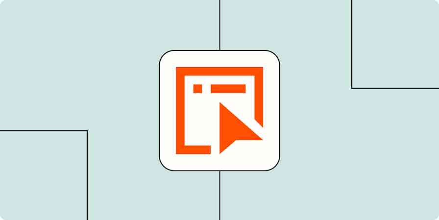 Zapier Interfaces hero icon.