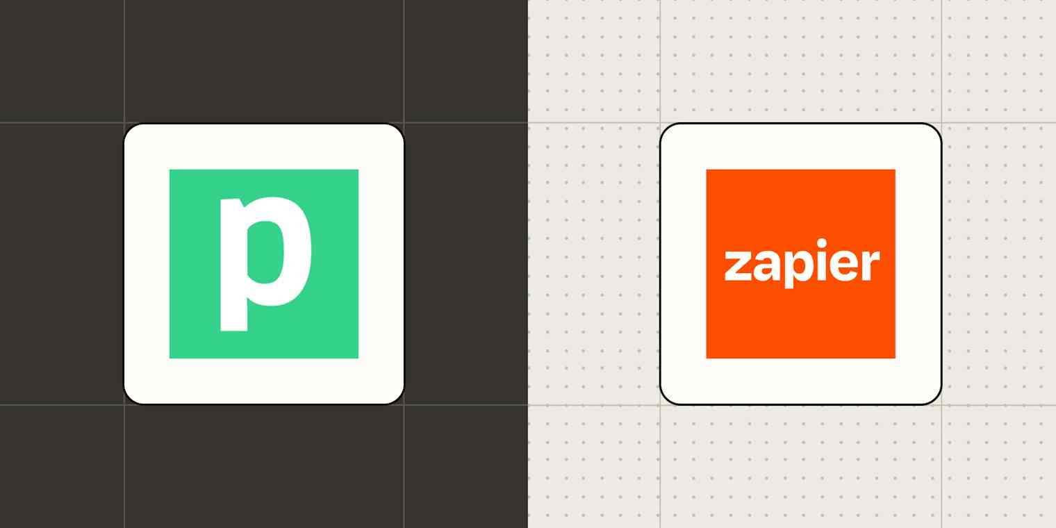 Hero image with the logos of Pipedream and Zapier