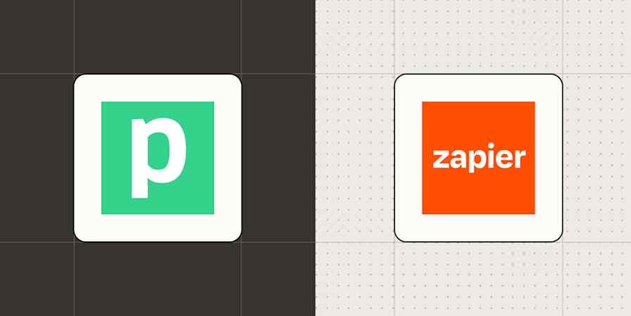 Hero image with the logos of Pipedream and Zapier
