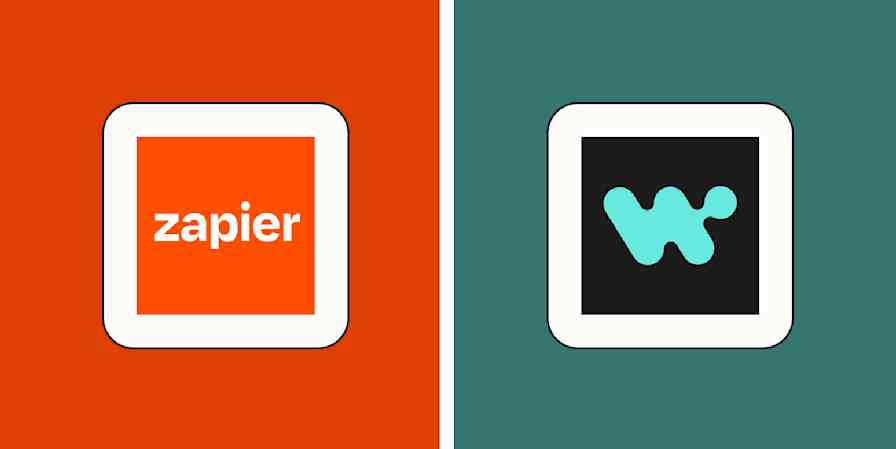 Hero image with the logos of Zapier and Workato