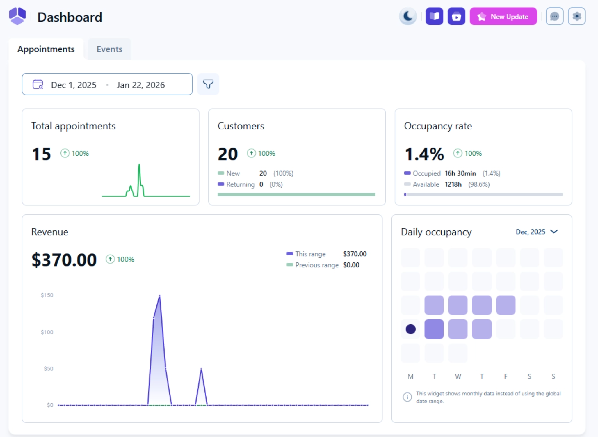 Amelia, our pick for the best all-around appointment and event booking plugin for WordPress