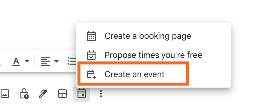 Comment faire la planification d'une réunion à partir de Gmail. 
