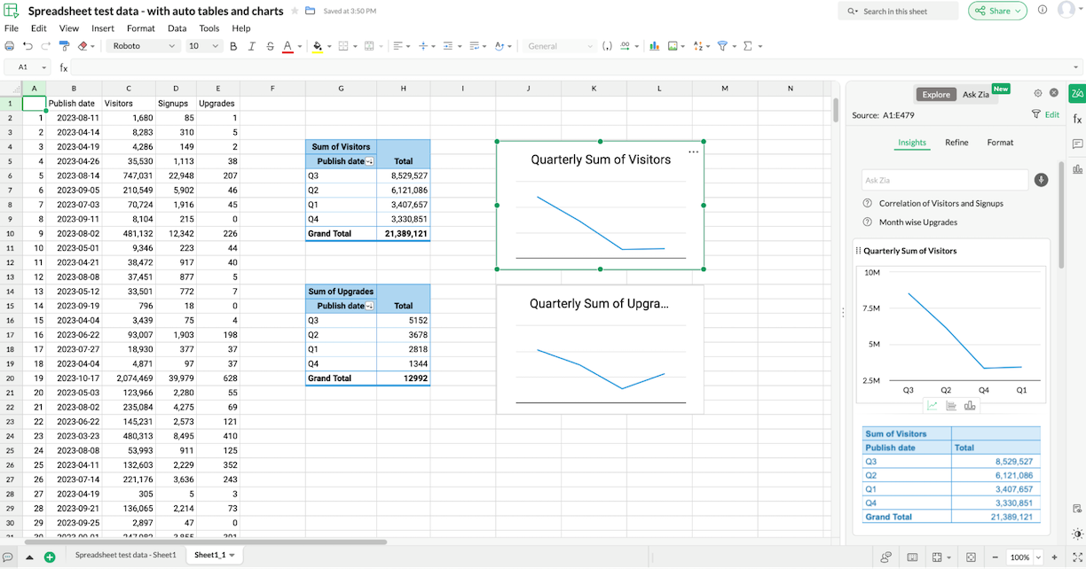 Free Online Spreadsheet Software: Excel