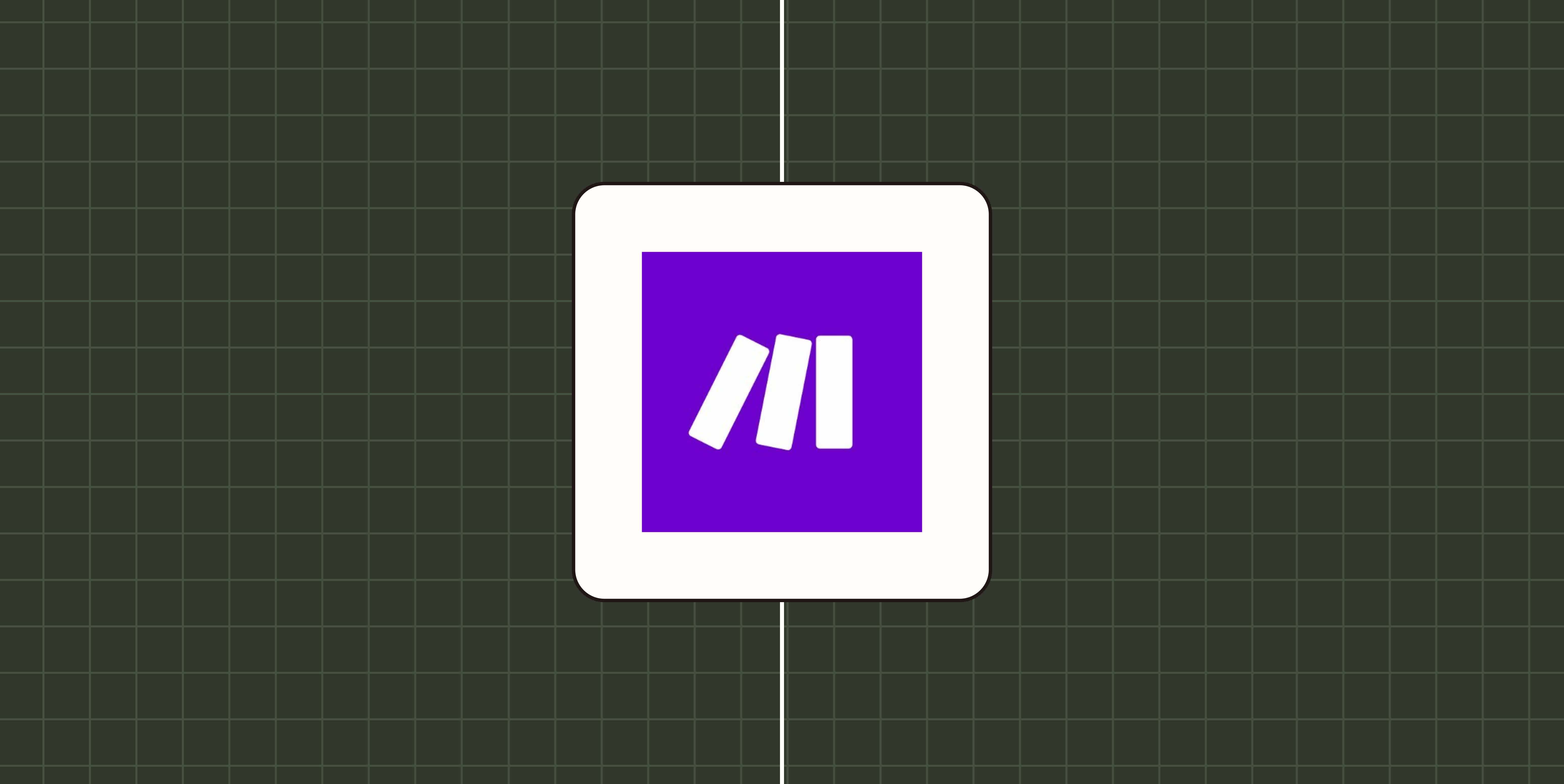 Hero image with Make's logo