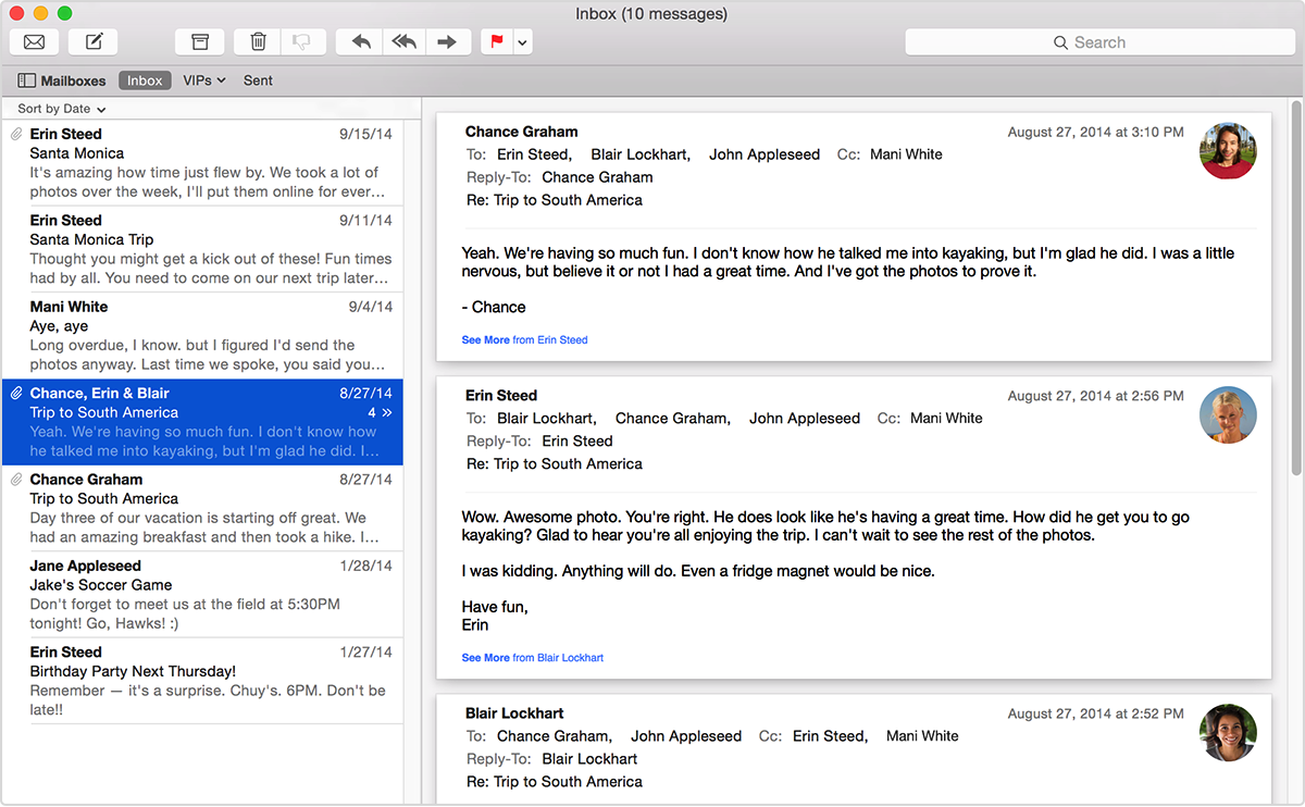 Mail app by Apple