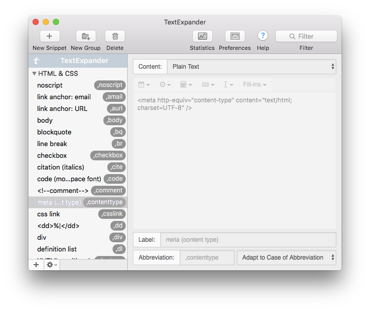 TextExpander Mac