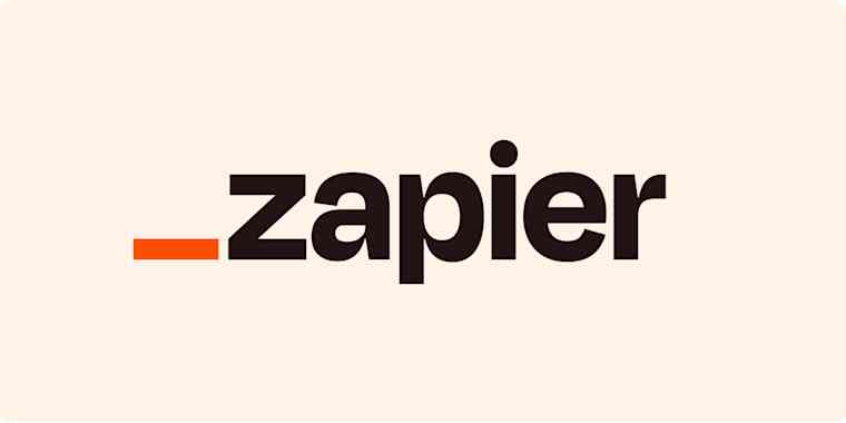 Zapier logo banner