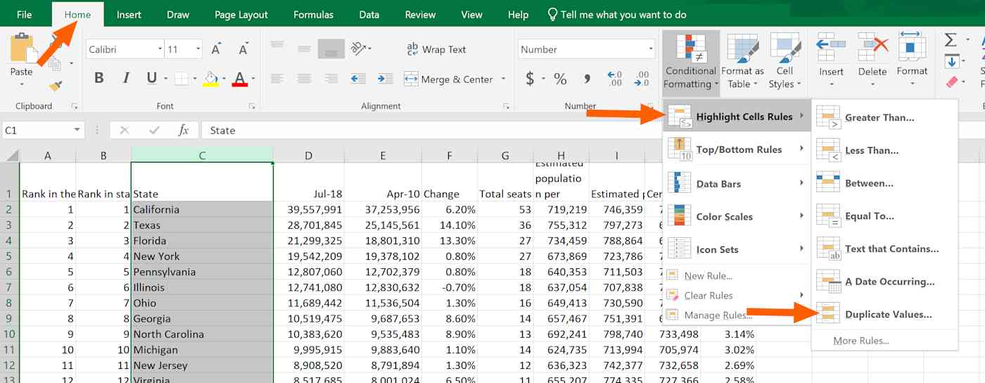 Find And Remove Duplicates In Excelfasrhip