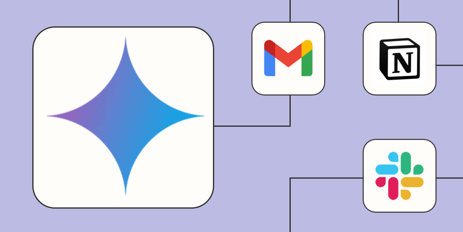 Screenshot of Google AI Studio logo on a lilac background