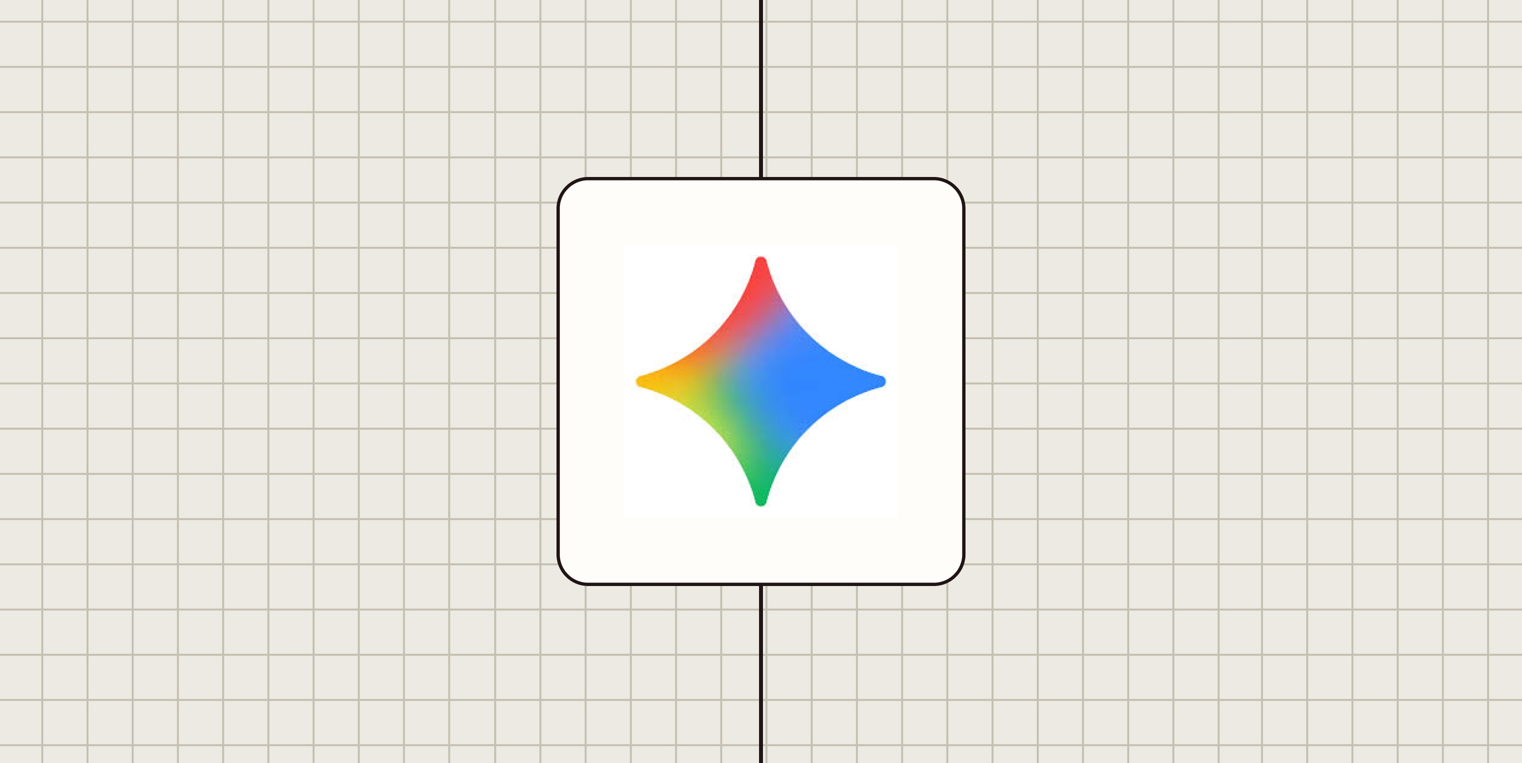 Screenshot of Google AI Studio logo on a dark background