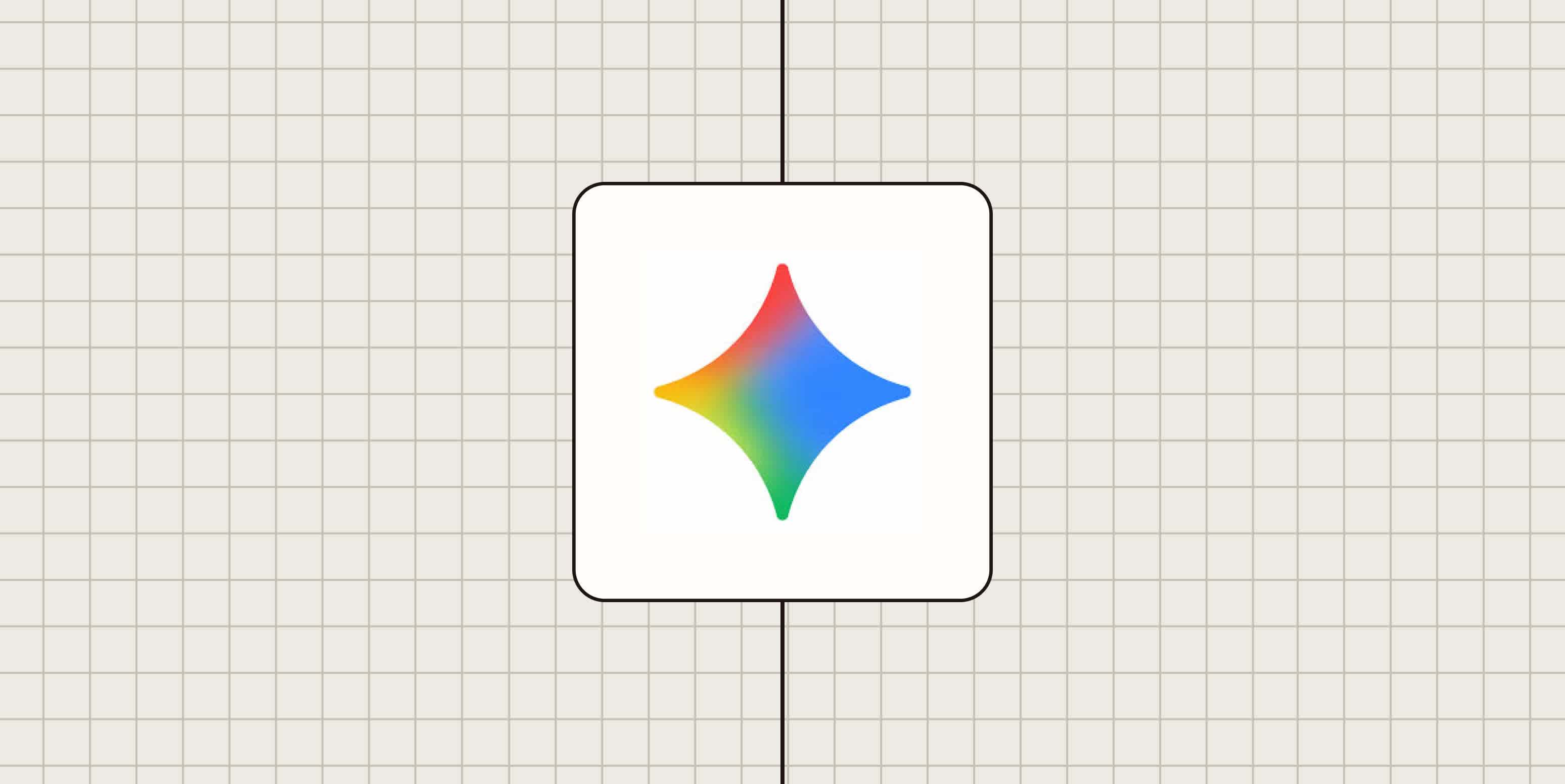 Screenshot of Google AI Studio logo on a dark background