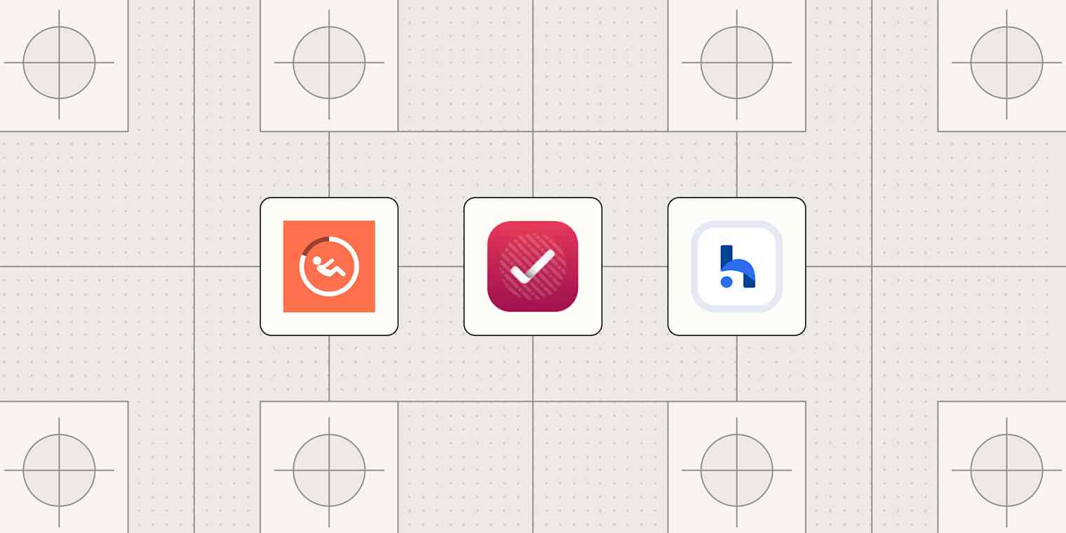 A hero image with the logos of the best habit tracker apps