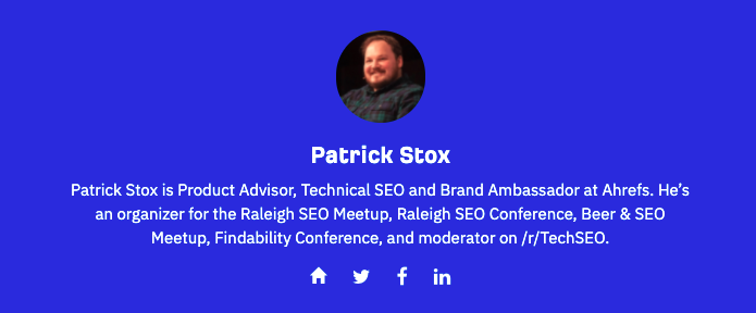 Patrick Stox bio