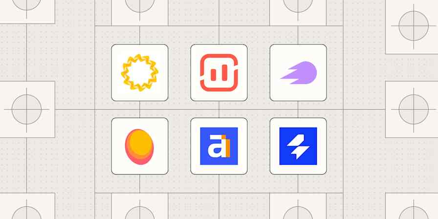 Hero image with the logos of the best SEO apps