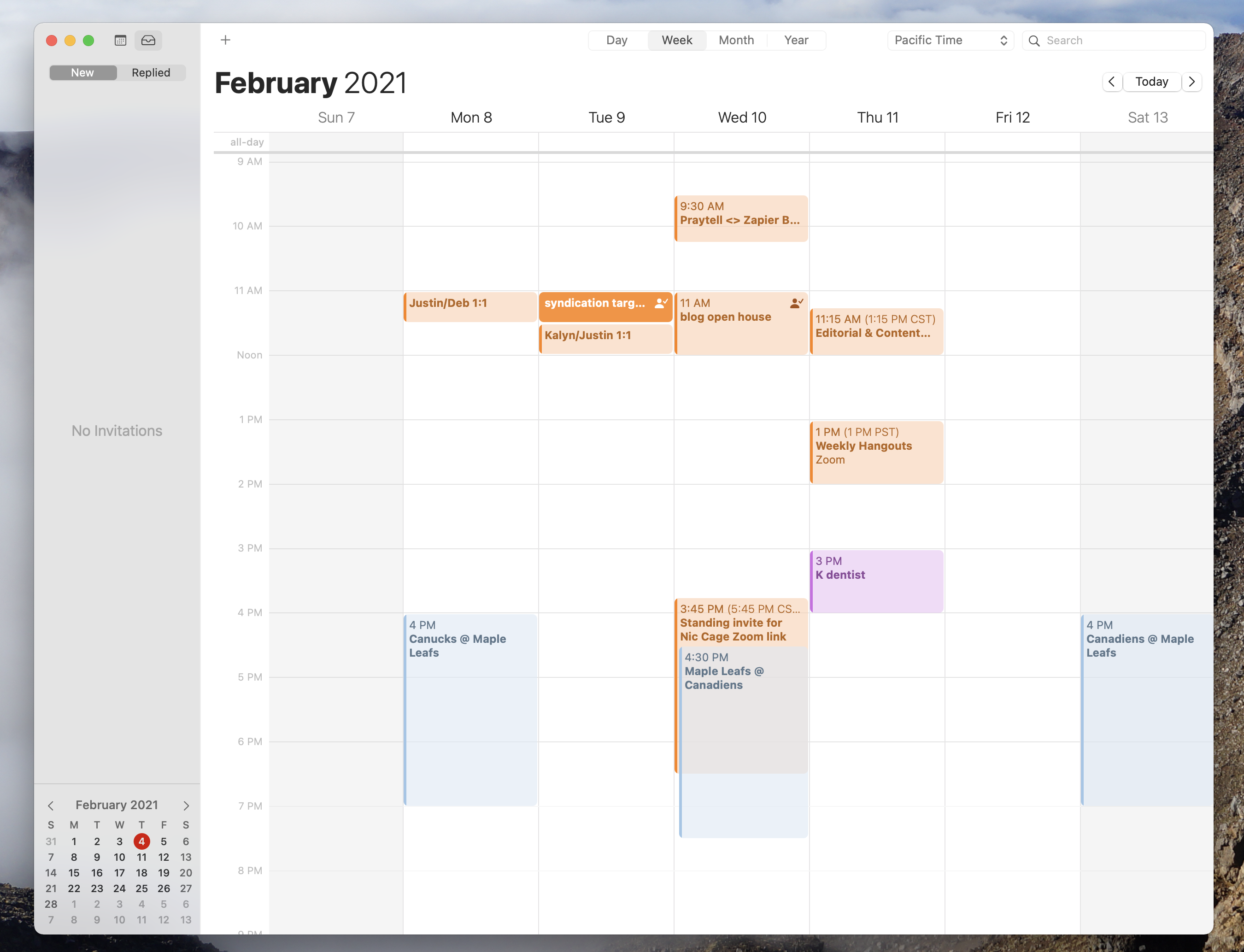 business calendar for mac