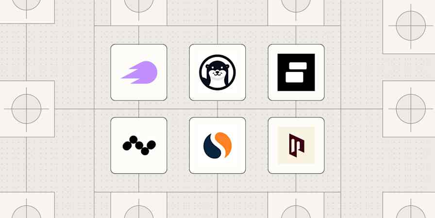 Hero image with the logos of the best AI visibility tools