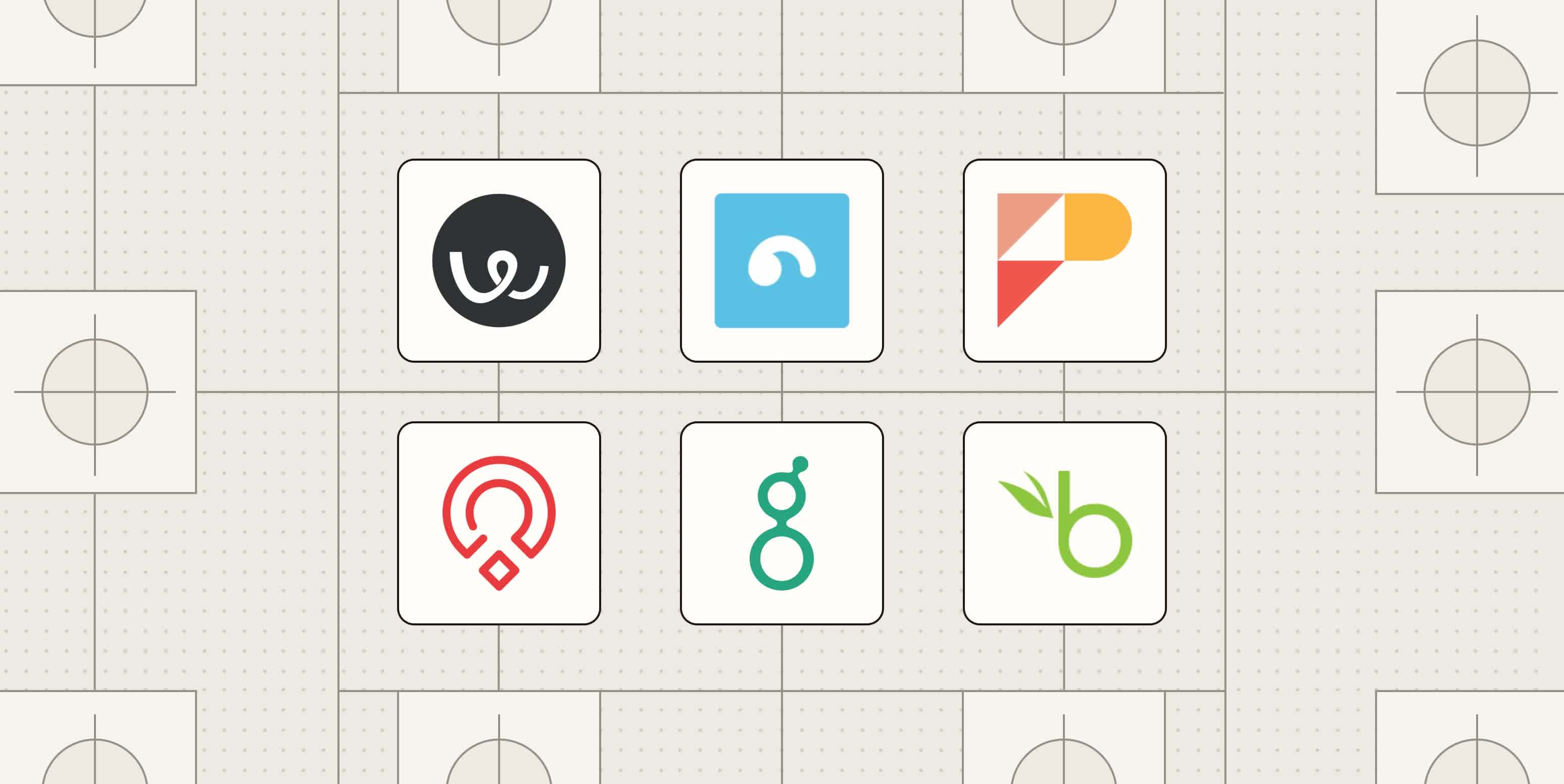 Hero image with the logos of the best applicant tracking systems