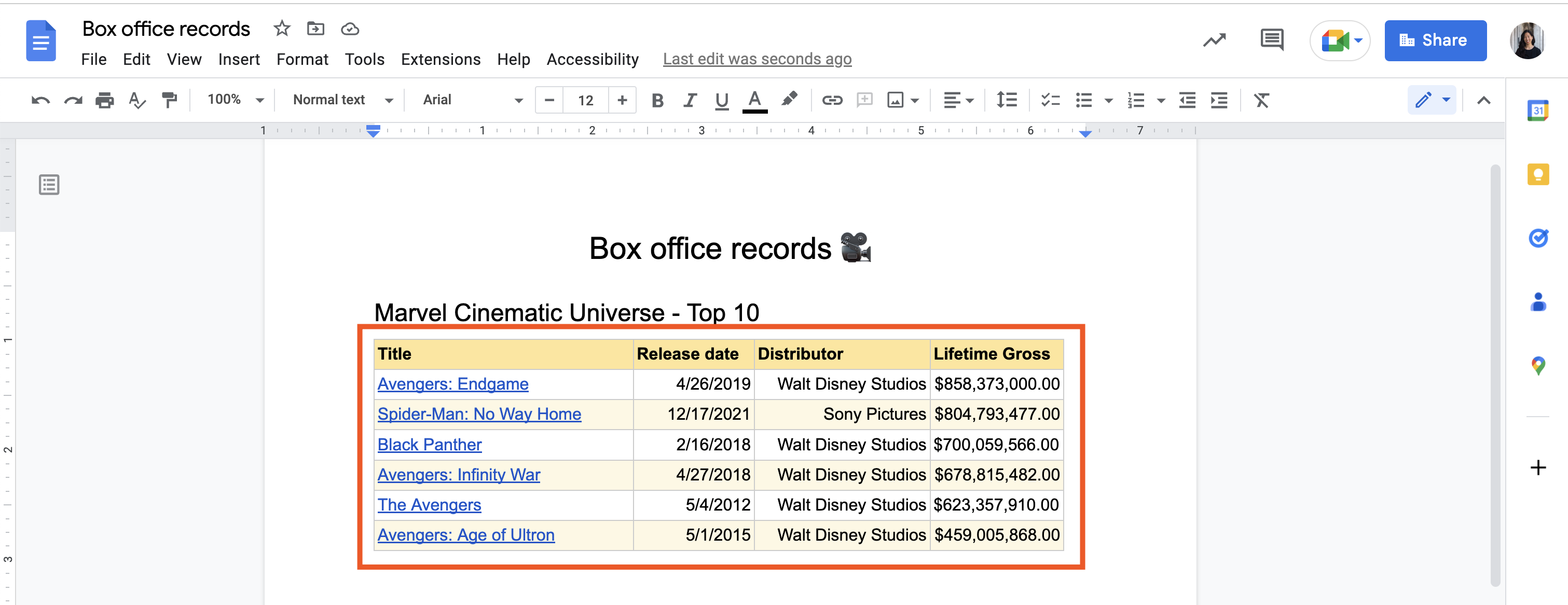 How To Put Excel Table Into Google Docs