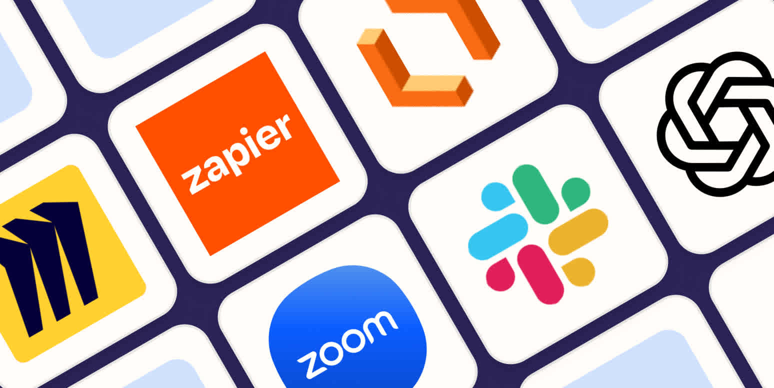 A hero image of the logos of our picks for the best brainstorming tools