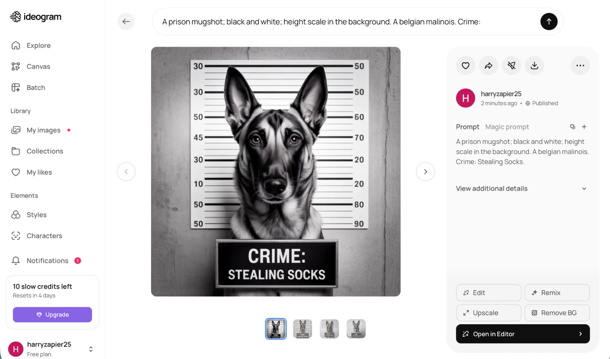 Ideogram, one of the top AI art generators