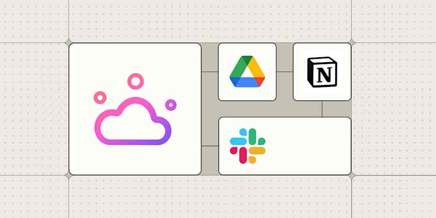 A hero image of the Tactiq app logo connected to other app logos on a purple background.