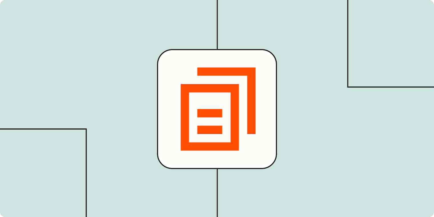 Hero image with the Digest by Zapier app logo on a light blue background.