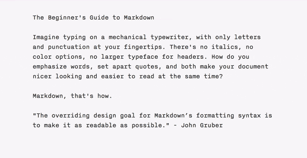 Markdown