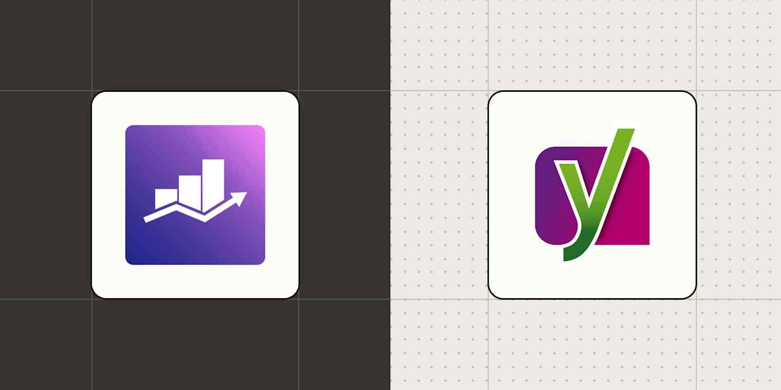 Hero image with the Rank Math and Yoast logos